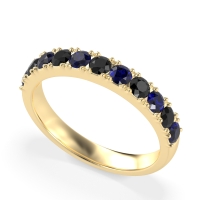Half Eternity Classic Prong Set Udara Band