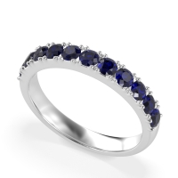 Half Eternity Classic Prong Set Udara Band