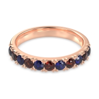 Half Eternity Classic Prong Set Udara Band
