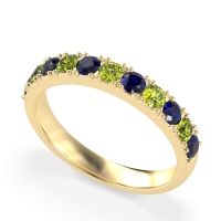 Half Eternity Classic Prong Set Udara Band