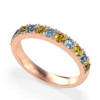 Half Eternity Classic Prong Set Udara Band