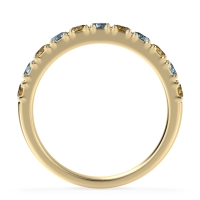Half Eternity Classic Prong Set Udara Band