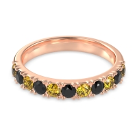 Half Eternity Classic Prong Set Udara Band