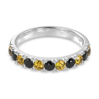 Half Eternity Classic Prong Set Udara Band