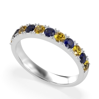 Half Eternity Classic Prong Set Udara Band