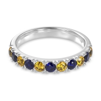 Half Eternity Classic Prong Set Udara Band