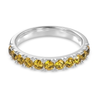 Half Eternity Classic Prong Set Udara Band