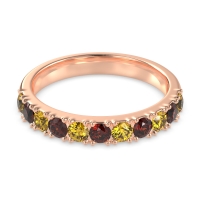 Half Eternity Classic Prong Set Udara Band