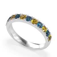 Half Eternity Classic Prong Set Udara Band