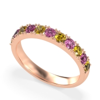 Half Eternity Classic Prong Set Udara Band