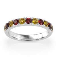 Half Eternity Classic Prong Set Udara Band