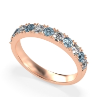 Half Eternity Classic Prong Set Udara Band