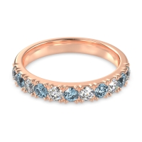 Half Eternity Classic Prong Set Udara Band