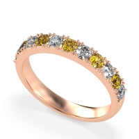 Half Eternity Classic Prong Set Udara Band