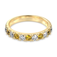 Half Eternity Classic Prong Set Udara Band