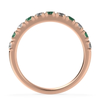 Half Eternity Classic Prong Set Udara Band