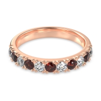 Half Eternity Classic Prong Set Udara Band