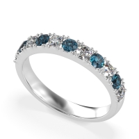 Half Eternity Classic Prong Set Udara Band