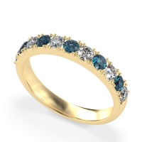 Half Eternity Classic Prong Set Udara Band