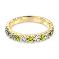 Half Eternity Classic Prong Set Udara Band