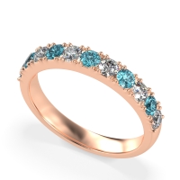 Half Eternity Classic Prong Set Udara Band