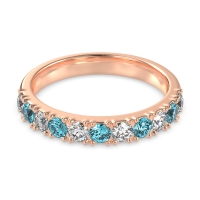 Half Eternity Classic Prong Set Udara Band