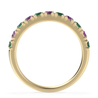 Half Eternity Classic Prong Set Udara Band