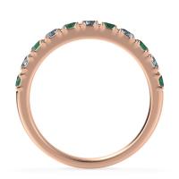 Half Eternity Classic Prong Set Udara Band
