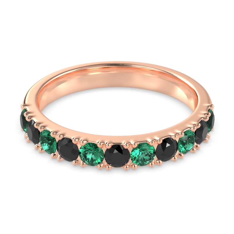 Half Eternity Classic Prong Set Udara Band