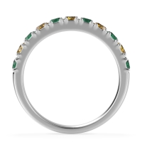 Half Eternity Classic Prong Set Udara Band