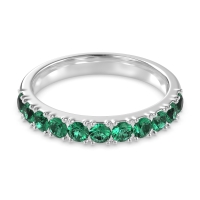 Half Eternity Classic Prong Set Udara Band