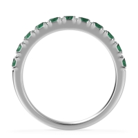 Half Eternity Classic Prong Set Udara Band