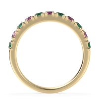 Half Eternity Classic Prong Set Udara Band