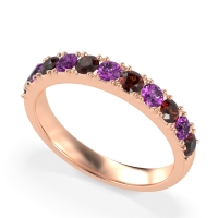 Half Eternity Classic Prong Set Udara Band