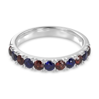 Half Eternity Classic Prong Set Udara Band