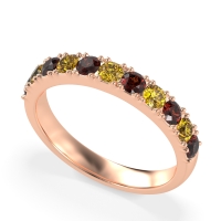 Half Eternity Classic Prong Set Udara Band