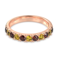 Half Eternity Classic Prong Set Udara Band