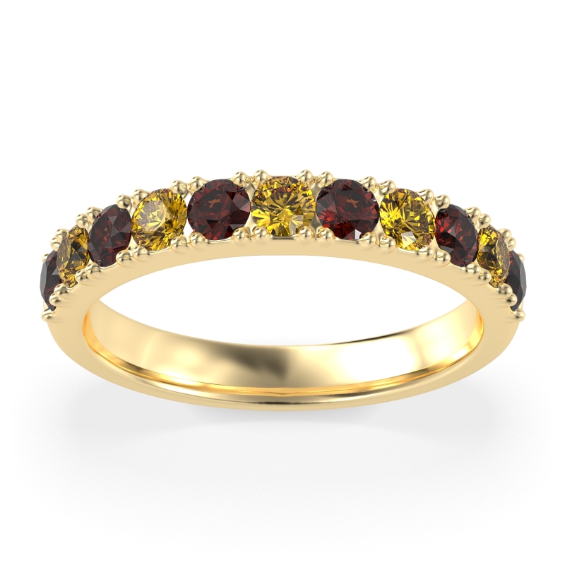 Half Eternity Classic Prong Set Udara Band