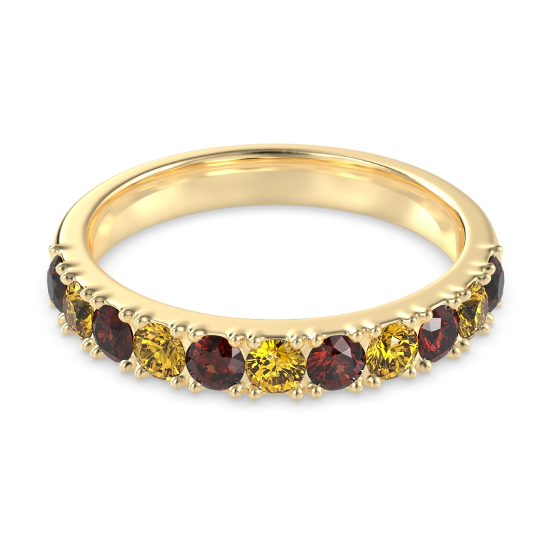 Half Eternity Classic Prong Set Udara Band