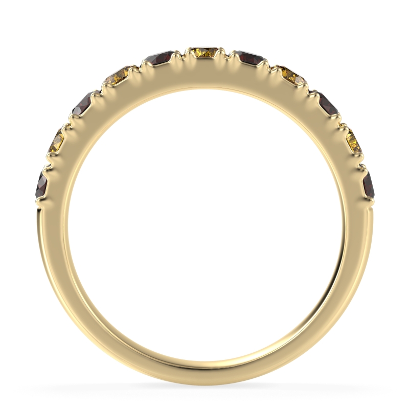 Half Eternity Classic Prong Set Udara Band