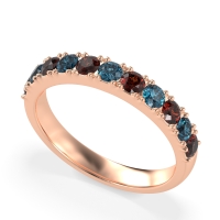 Half Eternity Classic Prong Set Udara Band