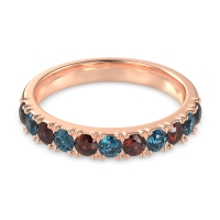 Half Eternity Classic Prong Set Udara Band