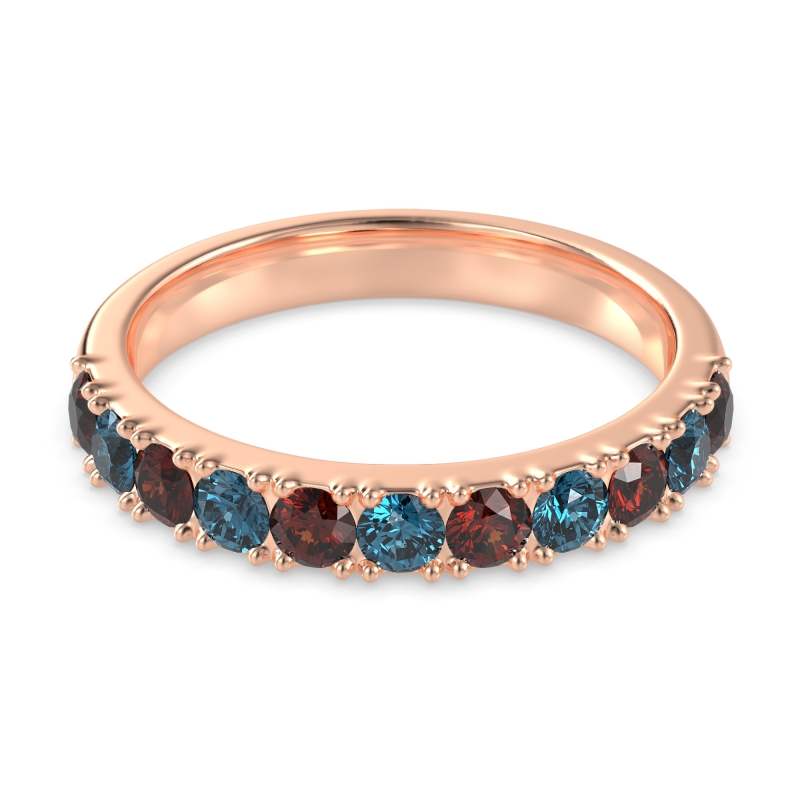 Half Eternity Classic Prong Set Udara Band