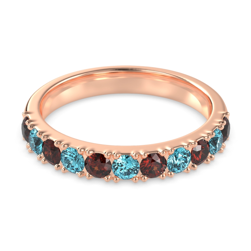 Half Eternity Classic Prong Set Udara Band