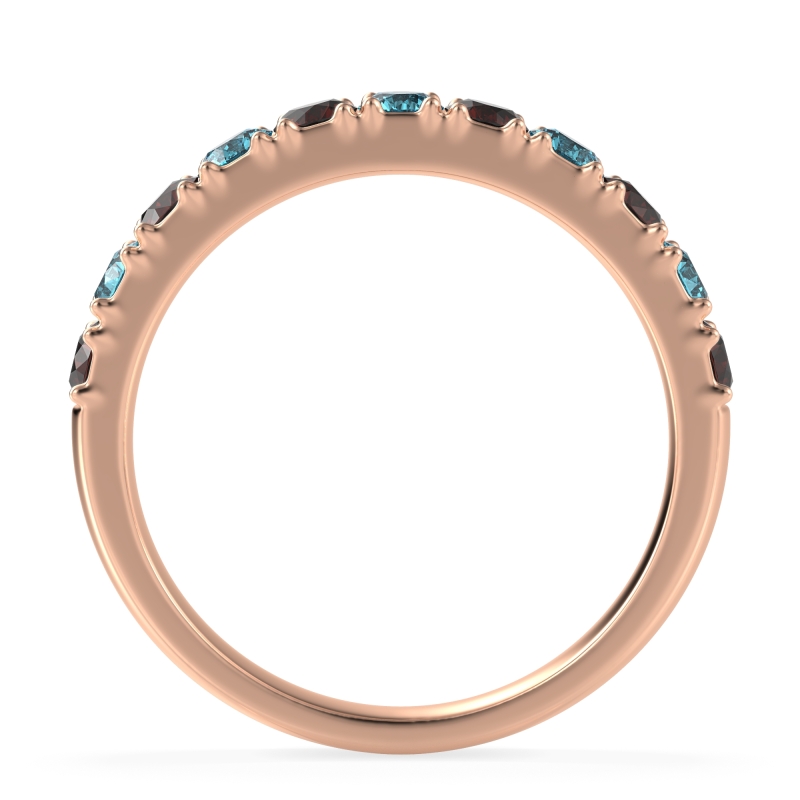 Half Eternity Classic Prong Set Udara Band