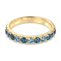 Half Eternity Classic Prong Set Udara Band