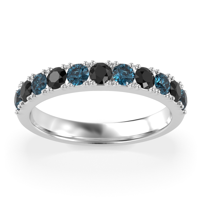 Half Eternity Classic Prong Set Udara Band