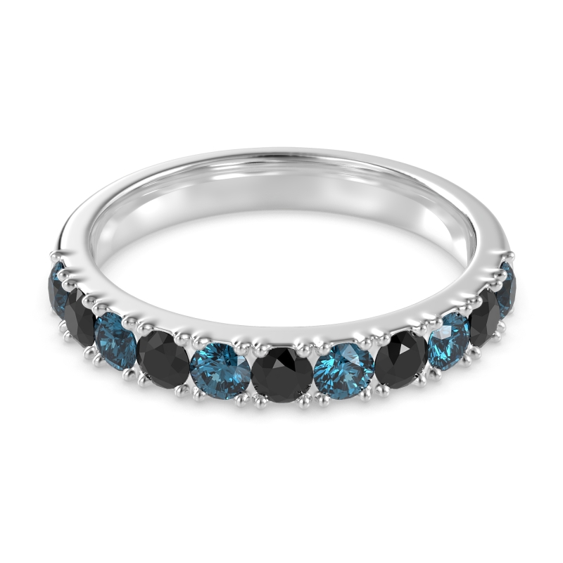 Half Eternity Classic Prong Set Udara Band