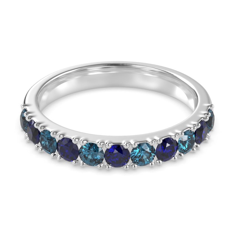 Half Eternity Classic Prong Set Udara Band