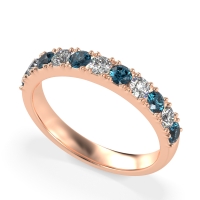 Half Eternity Classic Prong Set Udara Band